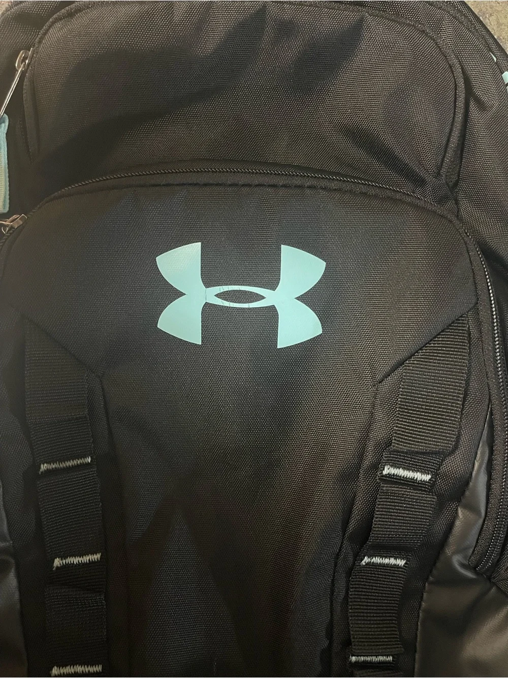 Under Armour Black and Teal Accent Backpack